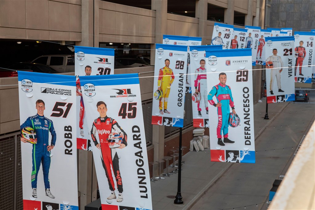 IndyCar er i dag et internationalt mesterskab med kørere fra et dusin lande.
(Foto: Jim West / Alamy Stock Photo)